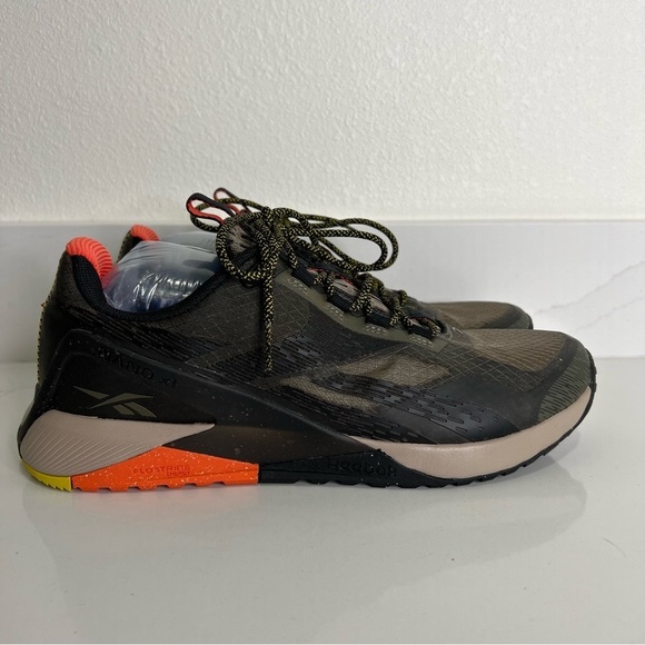 Reebok Green Black Mens Nano X1 Tr Adventure Cross Trainer Shoe Sneaker Size 9